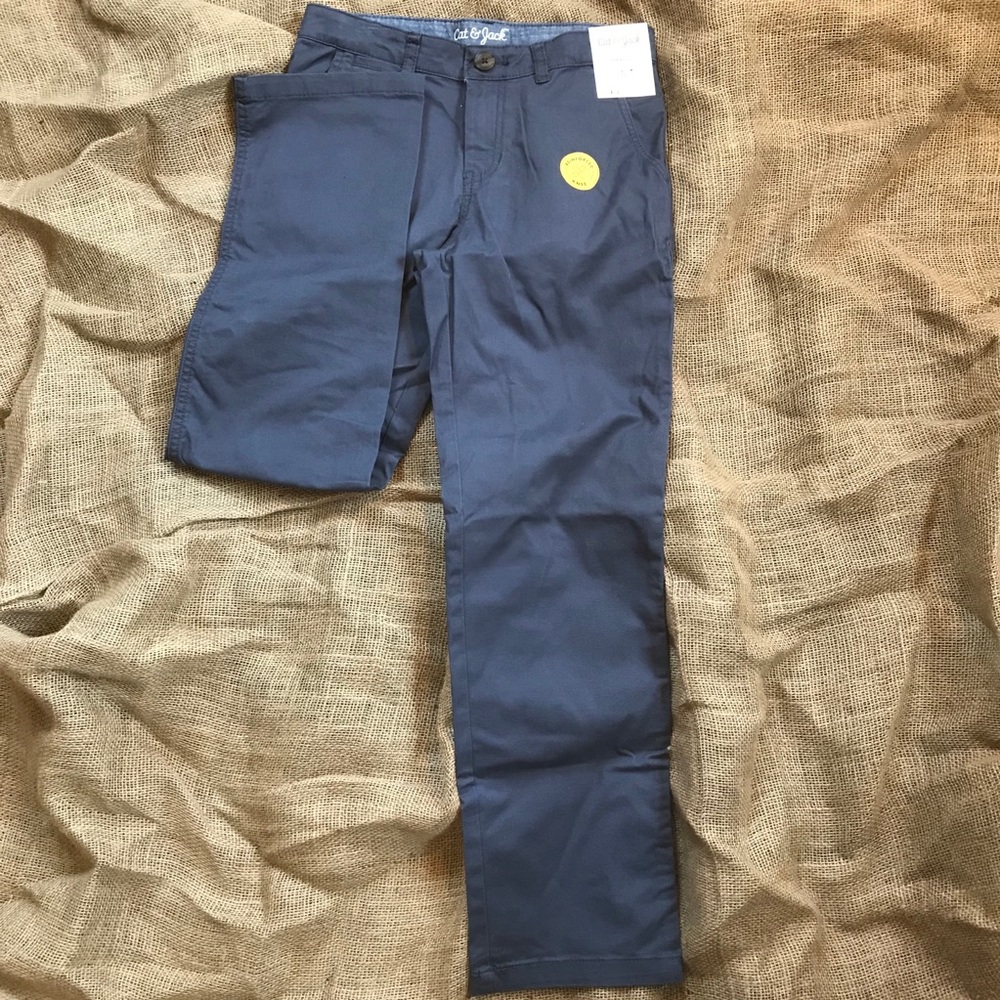 NWT cat jack kid jean reinforced knee straight cut